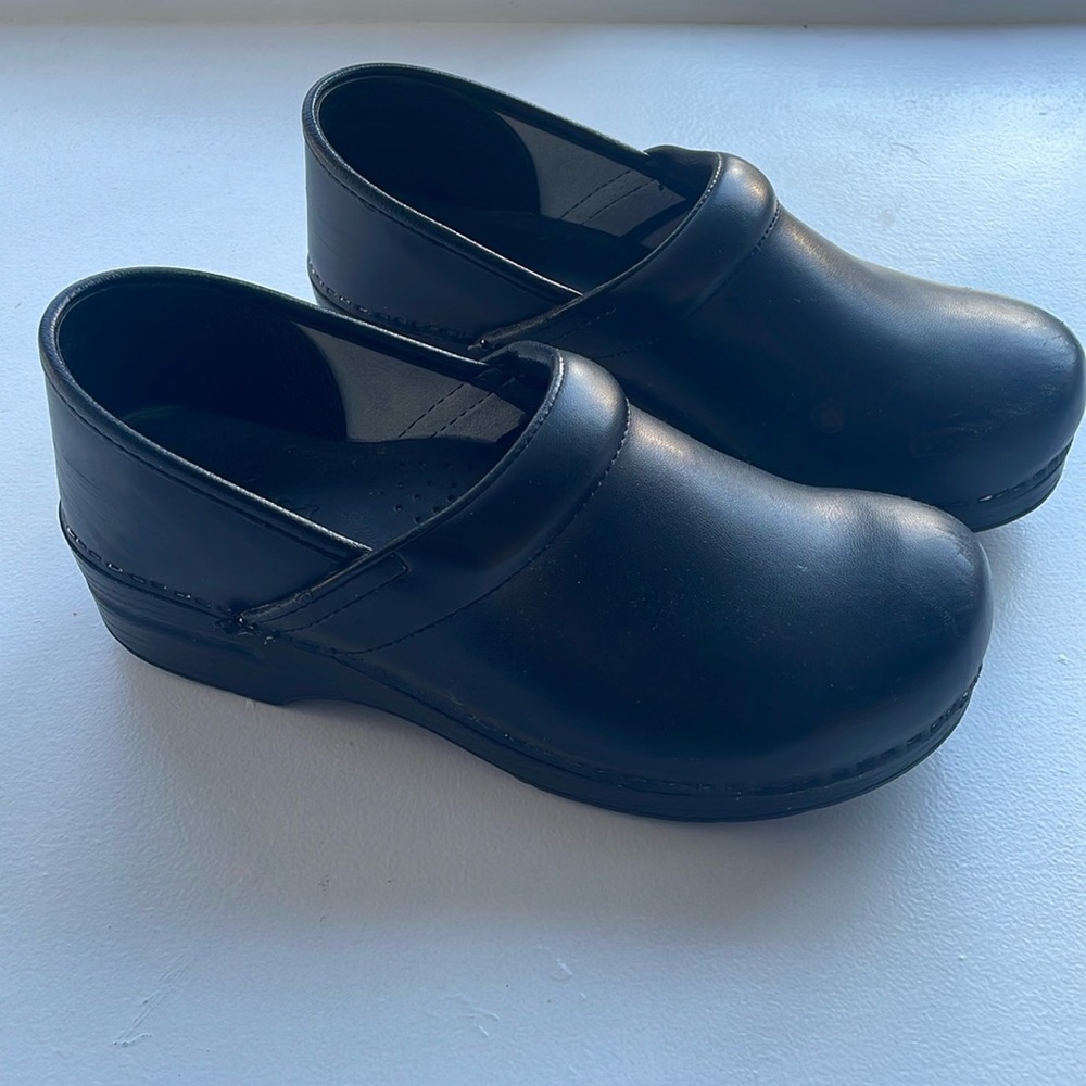 Dansko Black Box Clog